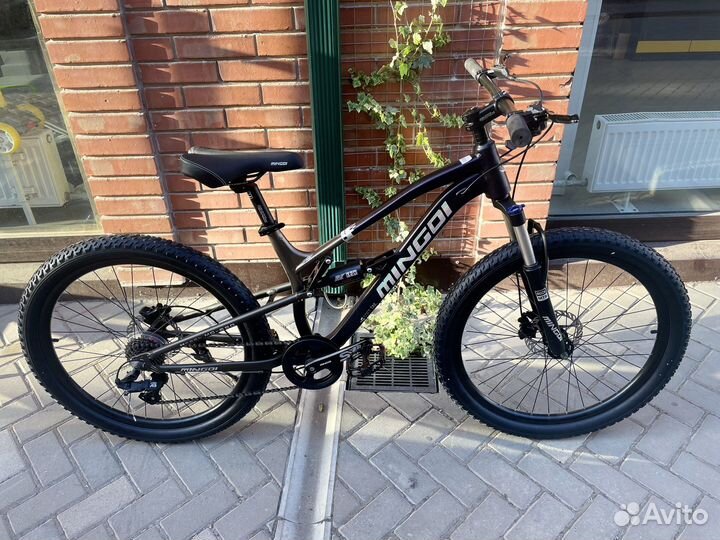 Велосипед горный алюминий, двухподвес 26 размер