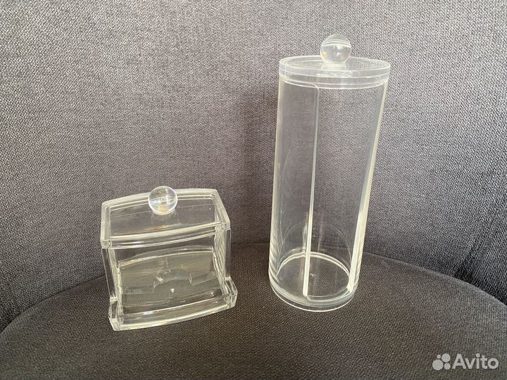 Набор котнейнеров для ватных палочек и дисков