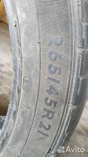 Dunlop SP Sport 01 265/45 R21