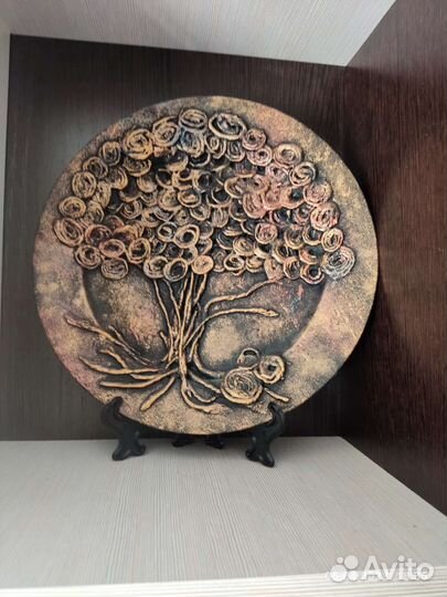 Тарелка декоративная