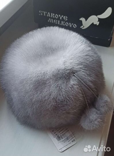 Берет меховой норка