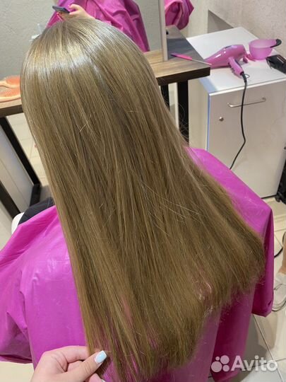 Кератиновое выпрямление/ботокс волос
