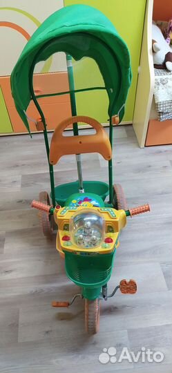 Велосипед детский с ручкой