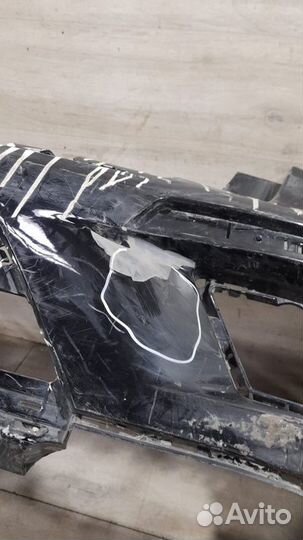 Бампер задний под парктроники Mercedes X166 Gl Amg