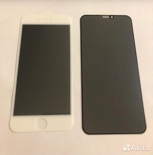 Защитные стекла антишпион iPhone