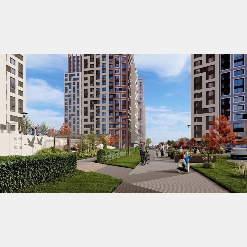2-к. квартира, 59,9 м², 11/23 эт.