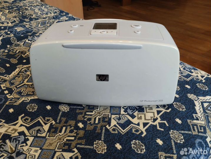 Струйный цветной мини-принтер HP photosmart 335