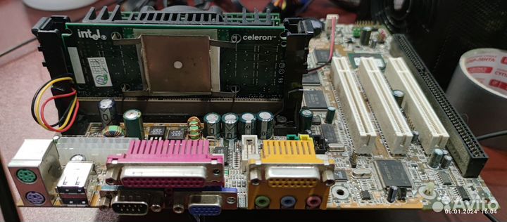 Очень редкий комплект MSI MS-6168 с 3Dfx Voodoo 3