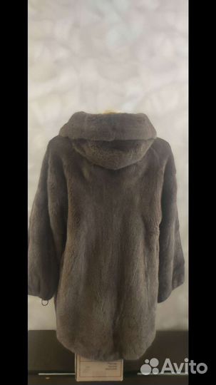 Шуба норковая с капюшоном 42-46