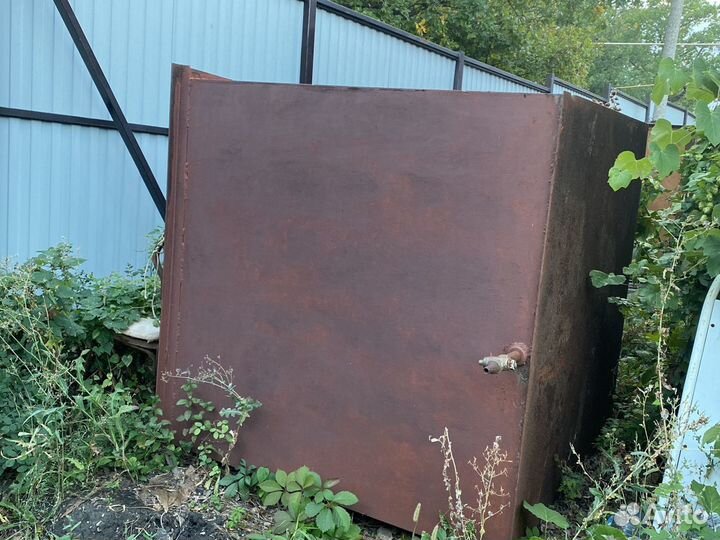 Бочка металлическая для воды