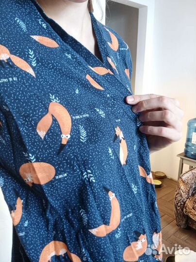 Халат для беременных 46 размер