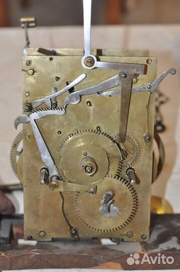 Английский старинный комплект для напольных часов