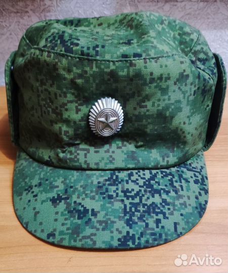 Кепка военная камуфляж пиксель демисезон утеплен