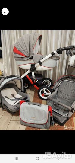 Коляска adamex 3 в 1