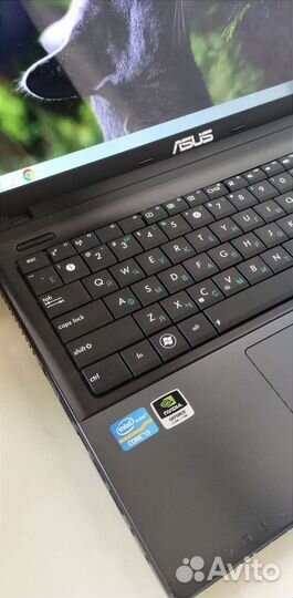Ноутбук asus/4ядра/ssd/танки тянет