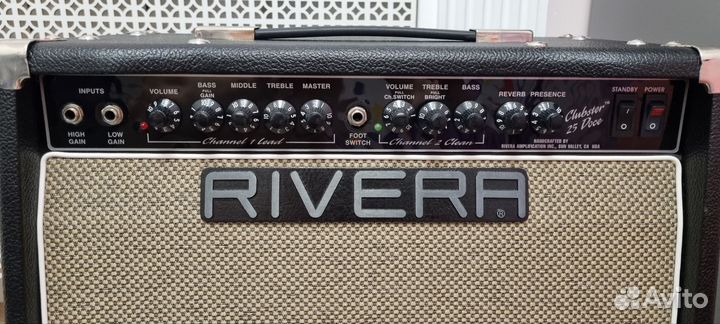 Комбоусилитель Rivera clubster 25 doce