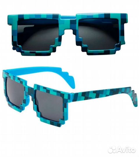 Солнцезащитные очки майнкрафт (6 цветов)