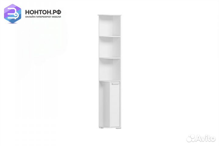 Торцевая секция Домино А белая