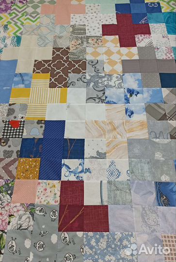 Лоскутное покрывало печворк