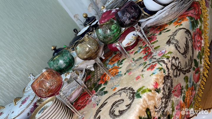 Хрустальные фужеры