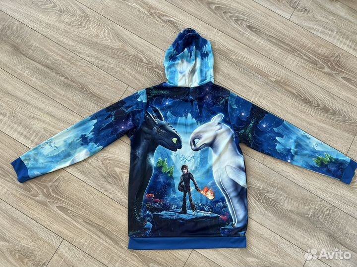 Свитшот, кофта/как приручить дракона/беззубик