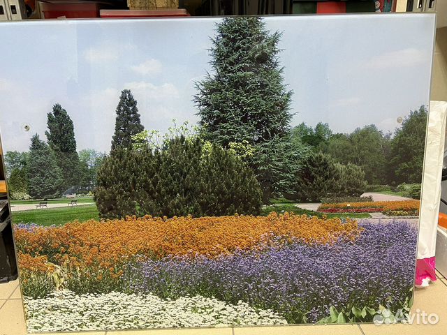 Кухонный фартук стеклянный