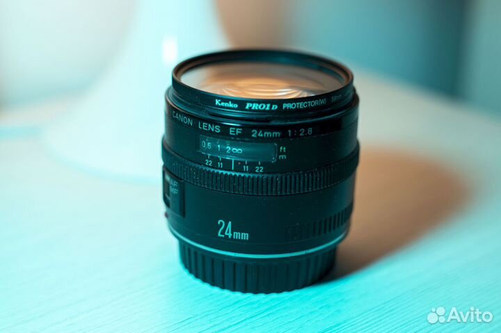 Объектив canon 24 mm 2.8 EF