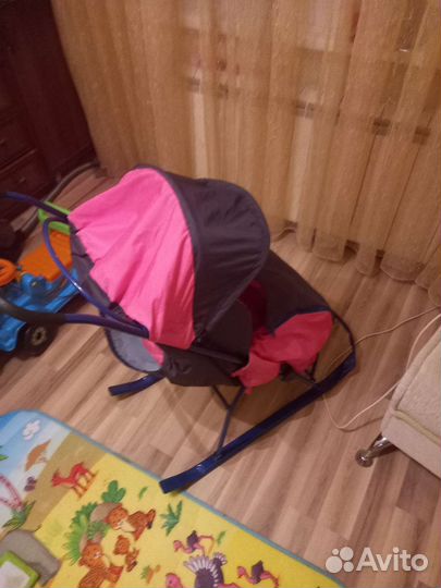 Детские зимние санки