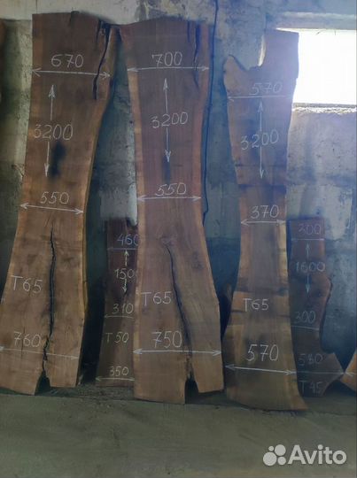 Слэбы чëрного ореха