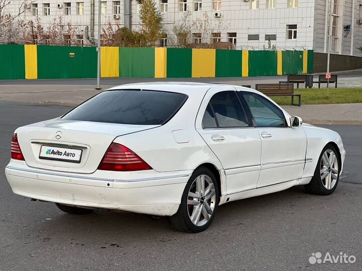 Mercedes-Benz S-класс 3.2 AT, 1999, 250 000 км