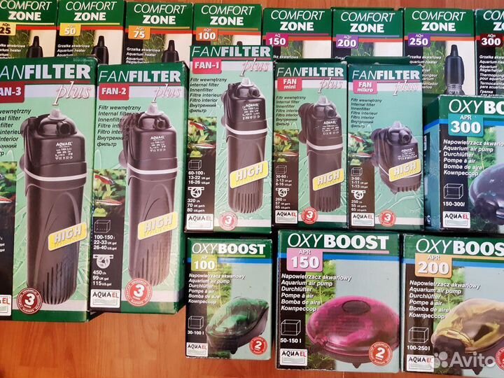 Фильтры,обогреватели aquael