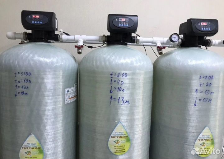 Очистка воды в коттедж / фильтр для воды / анализ