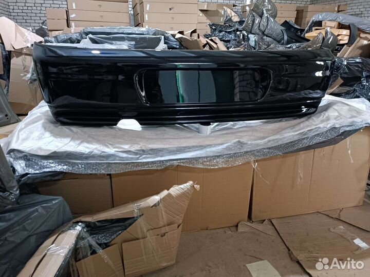 Бампер задний 2112 цвет сине черный (космос) 665