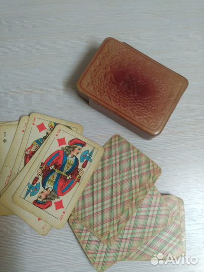 Футляр +игральные карты СССР