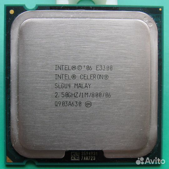 Процессоры Intel Pentium Gold & Celeron