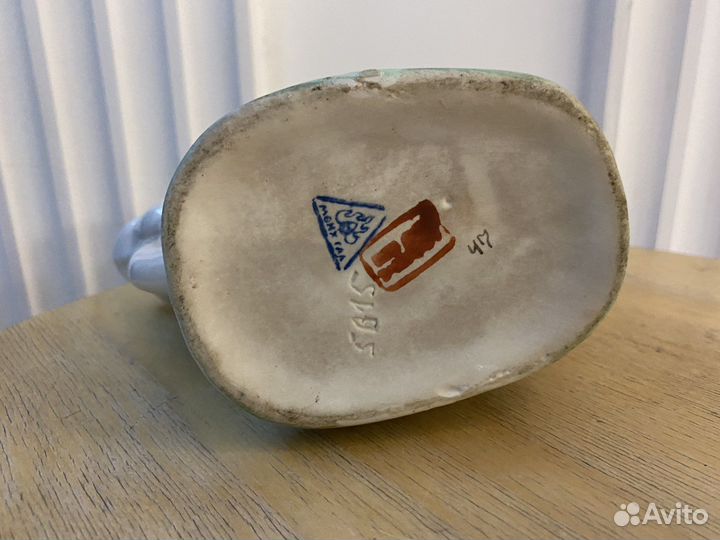 Статуэтка штоф Мальчик на быке Монголия