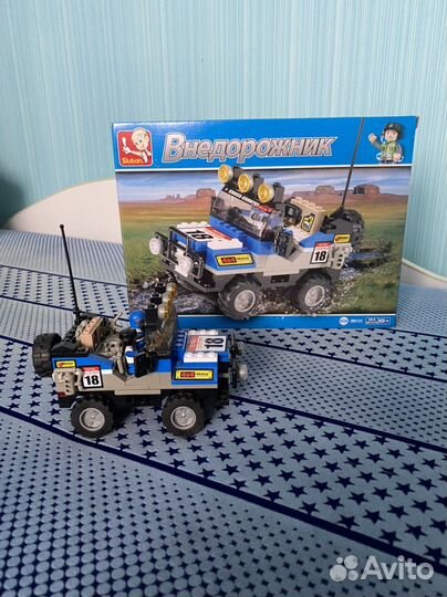 Lego City и Sluban разные наборы