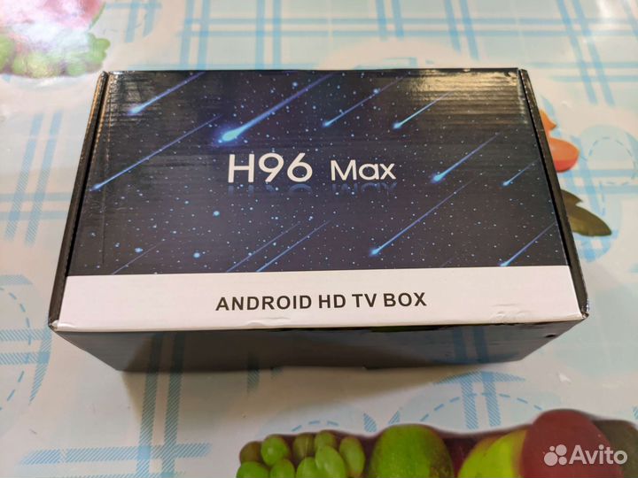 Приставка смарт тв H96 MAX (4/64Gb, Android 11)