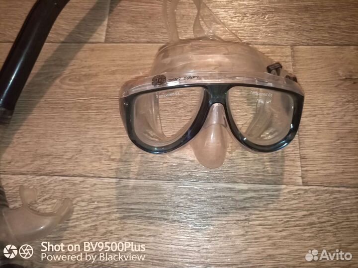 Маска для плавания подводной охоты