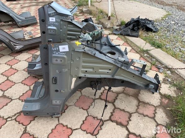 Четверть передняя правая Hyundai Tucson 3