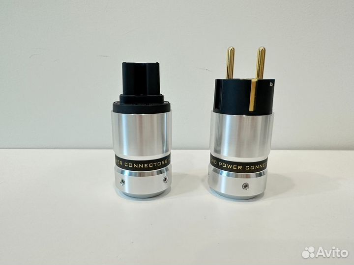 Комплект силовых коннекторов -вилки Hi-End класса