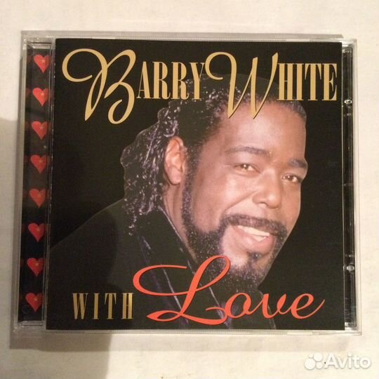 CD Barry White/ With Love,1998, Israel