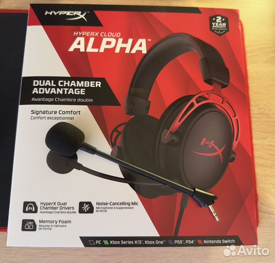 Игровые наушники HyperX Cloud Alpha