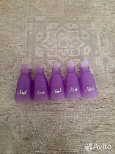 Зажимы для снятия гель-лака