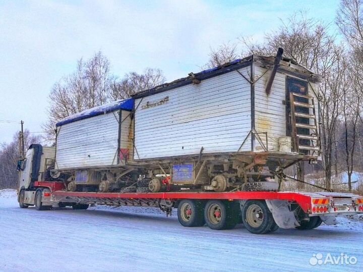 Услуги негабаритных перевозок грузов