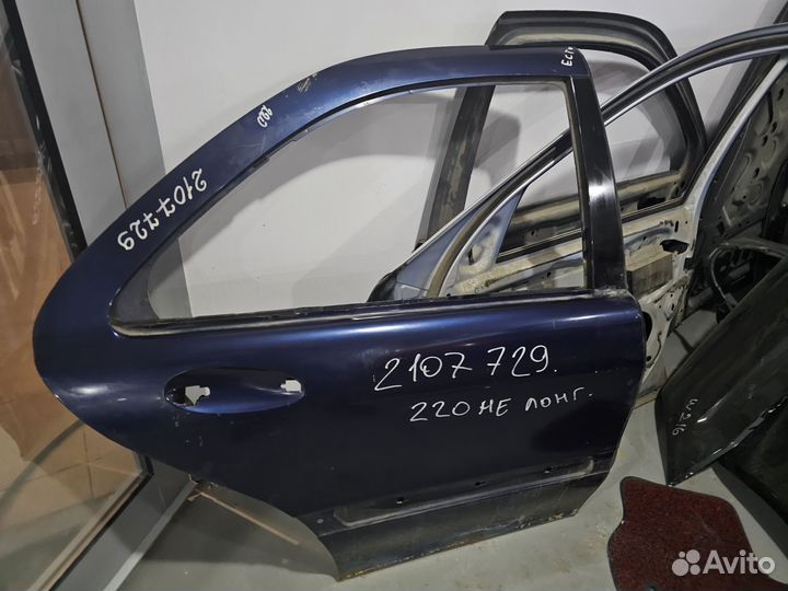 Дверь задняя правая w220 короткая