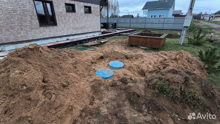 Монтаж септиков под ключ