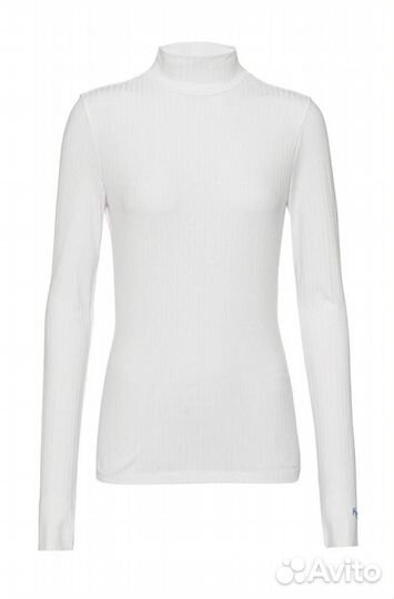 Оригинал hugo boss Женский лонгслив, белый цвет