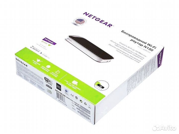 Wi-Fi роутер Netgear N150 WNR1000 v2h2