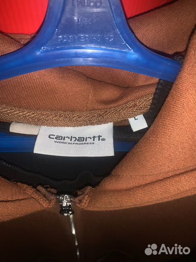 Зип худи carhartt